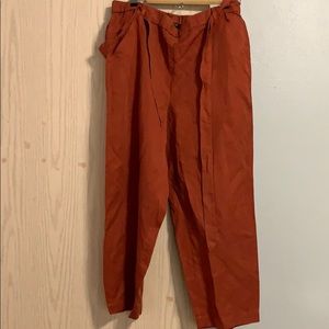 Linen Pants, L, Womens